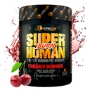 ALPHA LION 超人烧伤 – 1 代谢促进器 PreWorkout 和 热致性胖子烧伤 男性 – Appetite 抑制剂和体重损失补充剂 (21 services, Sweet Black Cherry Flavor)