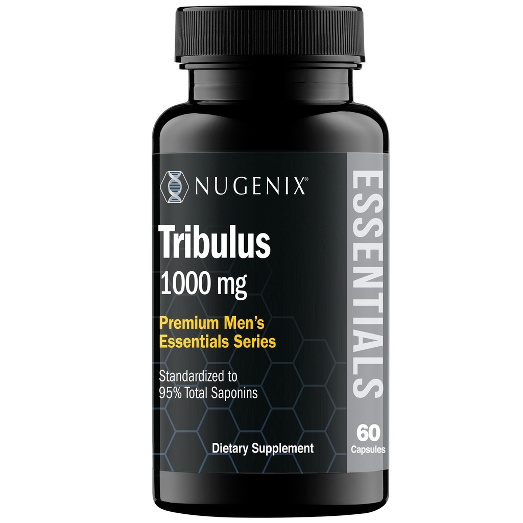 Nugenix Musicus Tribulus Terrestris for Men 提取 - 95% 总萨波宁,1000mg高潜力,超强,60个计数