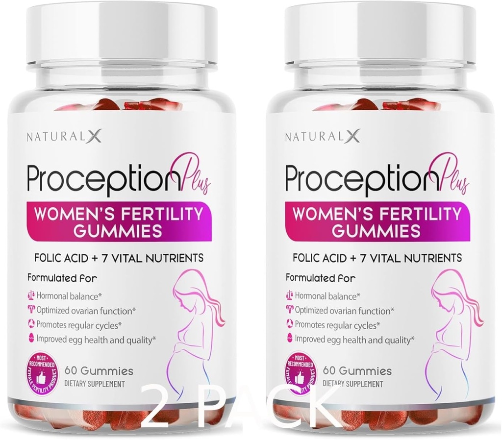 妇女的生育率 -- -- Myo-Inositol、Folic Acid、Biotin、B维生素 -- -- Inositol女性生育率支助补充、Hormone平衡、排卵、产前孕育(60 Gommy、2 Pack)