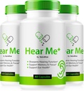 (3 Pack) 听我+卡普尔,官方hearMe+药丸,听我+耳 健康听力公式,听我+耳 健康 Premium HearMe Plus,自然耳清洁支持,听我+审查(180 Capsules)