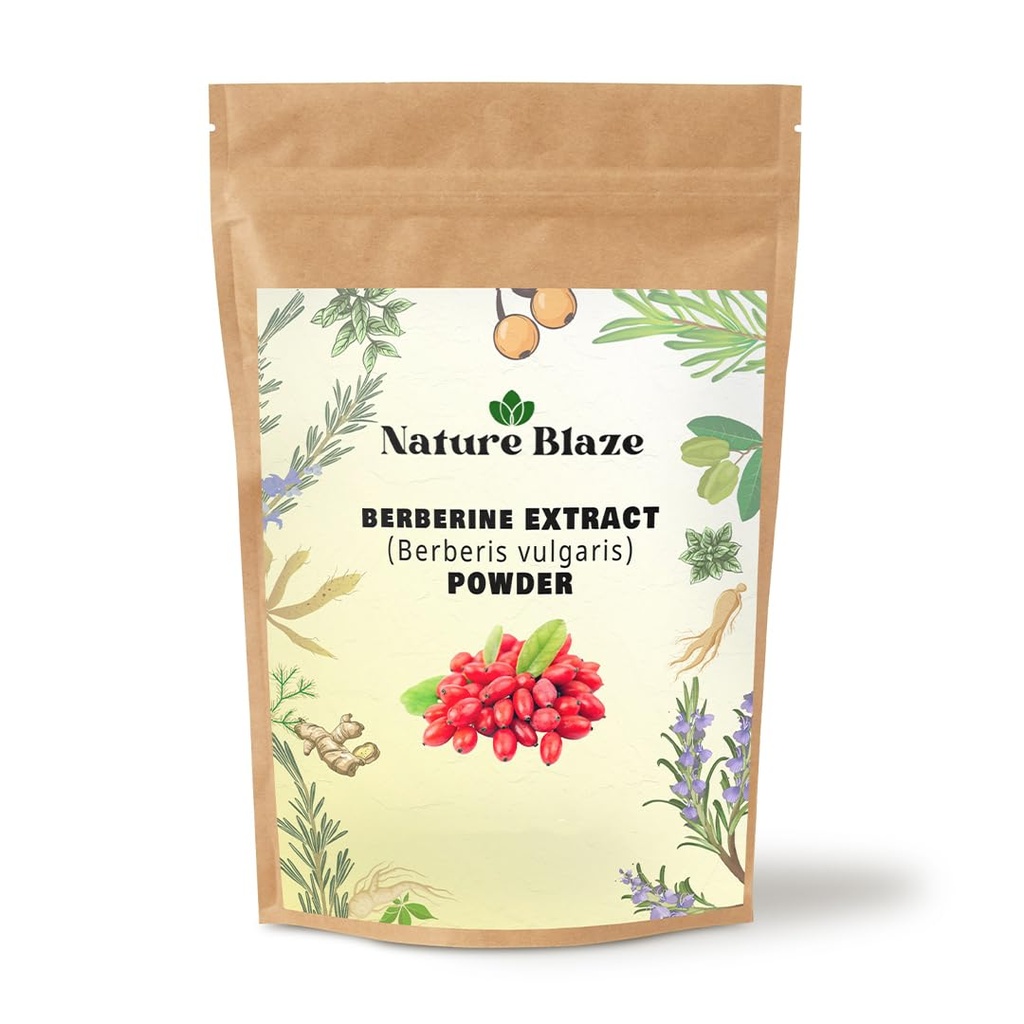 Ayurvedic Berberine Natural (排泄物粉末400gm/14 Oz) (英语).