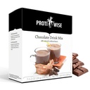 ProtiWise 高蛋白饮料 混合巧克力 低卡路里 低脂肪 低糖 Keto 友好 QQ 7/Box