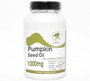 南瓜种子油 1000mg 乳化干 ~ 200 Capsules - 无添加剂 ~ 自然补充剂
