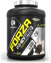 Forzagen Whey PRO 低碳蛋白粉 24g 蛋白质 低苏加 摇摆和混合混合剂 Premium Whey for Shakes & Mixes for Men & Women, BCAA QQ Cookies & Cream, 5 lbs. (67 Services)