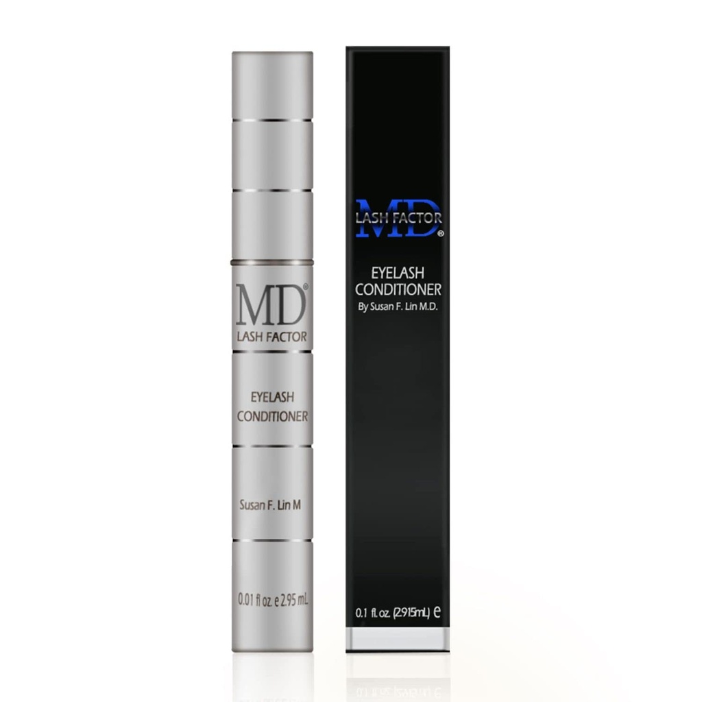 MD 拉什因子 眼像调节器 — 0.1 fl z, 3- Month 供给 — Daily Lash Serum with Peptides and Biotin for Thicker Lashes