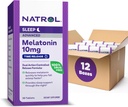 Natrol Advanced Sleep Melatonin 10mg, 休息的饮食补充, 时间释放 Melatonin 平板电脑, 30 时间释放平板电脑, 30日供应( 12页)