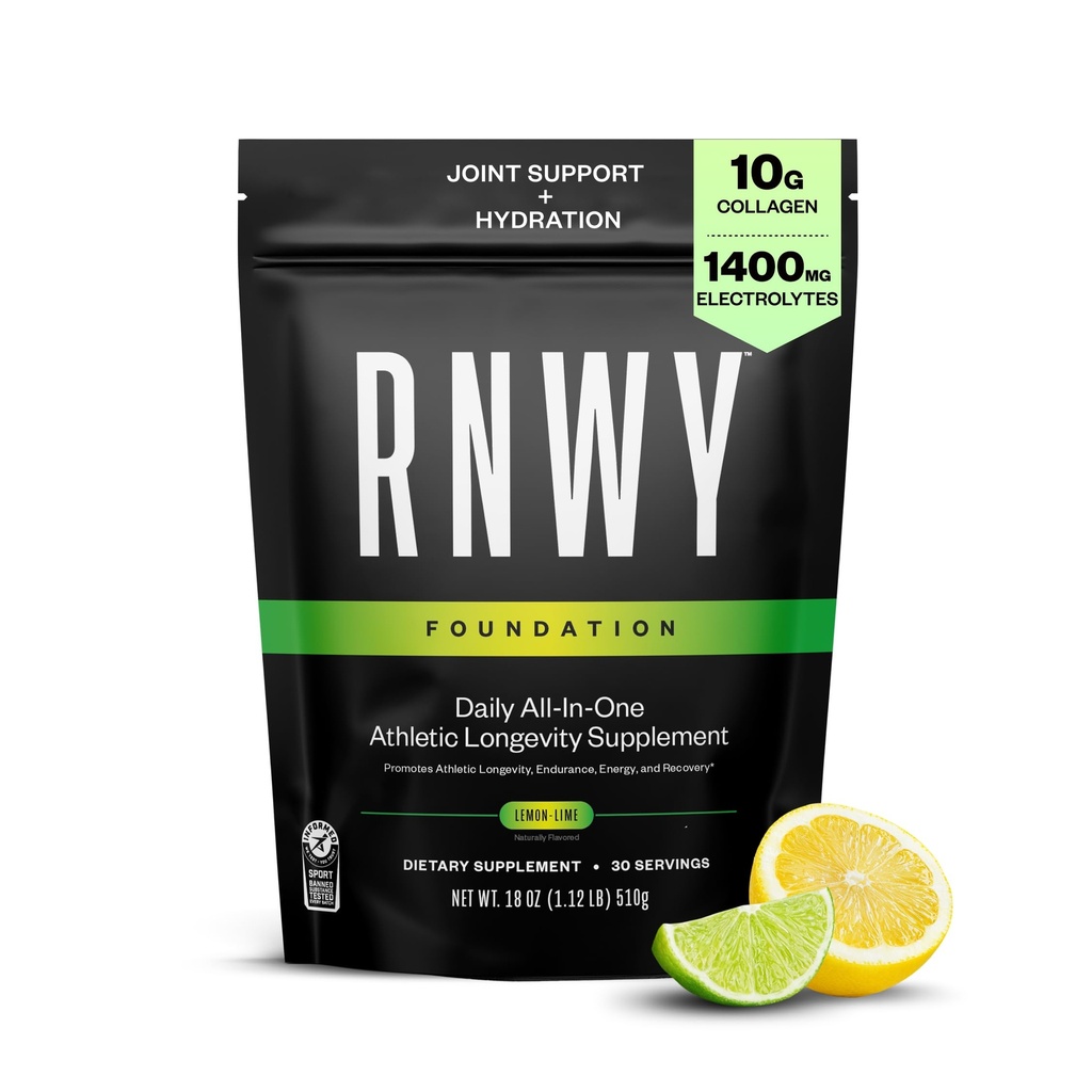 10g Collagen Peptides + 水压粉,每日与电解石联合支持,柠檬莱姆,无糖,30名服务