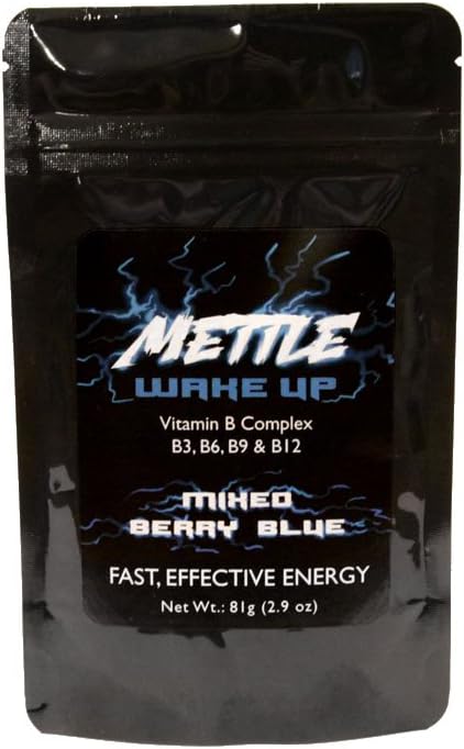 能量饮料粉 - 100 services QQ 糖自由200mg Cafeine - Mettle Energy Drink Mix (混合莓蓝)