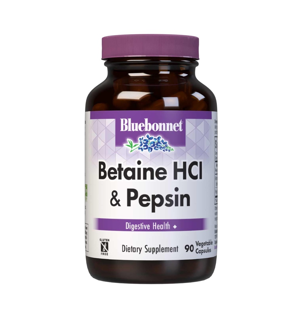 BlueBonnet Betaine HCI Plus 百事可乐植物, 90 个计数