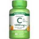 Nature's Truth Chewable Vitamin C with Rose Hips 1000 mg | 60 Tablets | Vegan, Non-GMO & Gluten Free Supplement 互联网档案馆的存檔,存档日期2013-12-02.