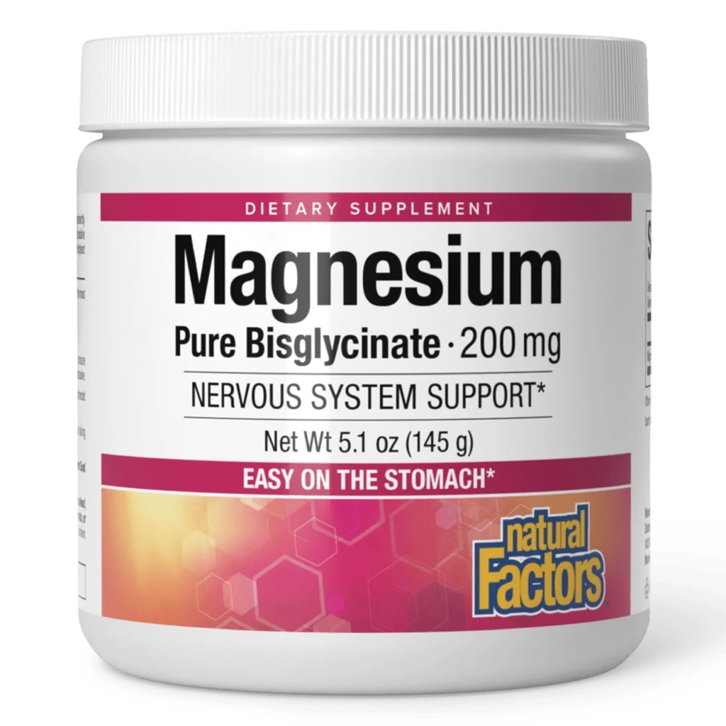 Bisglycinate Powder -- -- 整体-Body健康支持补充 -- -- 天然镁补充支持骨强和健康 -- -- 5.1 oz(50种服务)