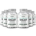 有机海洋 -- -- 男子和女子一天一次的Shilajit -- -- 用于年龄防卫、骨力、荷蒙支助和更多 -- -- 6瓶Shilajit Capsules的天然和强力Shilajit补编