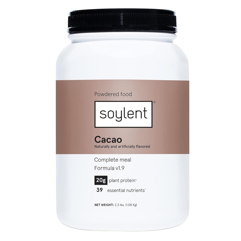 蛋白质替代蛋白粉,Cacao -- -- 植物基维根蛋白,39 基本营养剂,36.8oz