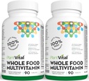 植物全食 多维他明 -- -- 配有42种超级食品的多维他明 Raw Vegies and Fruits Vitamins Earth Energy Fruits and Vegies 补充纯水果和蔬菜补充剂 -- -- 180块