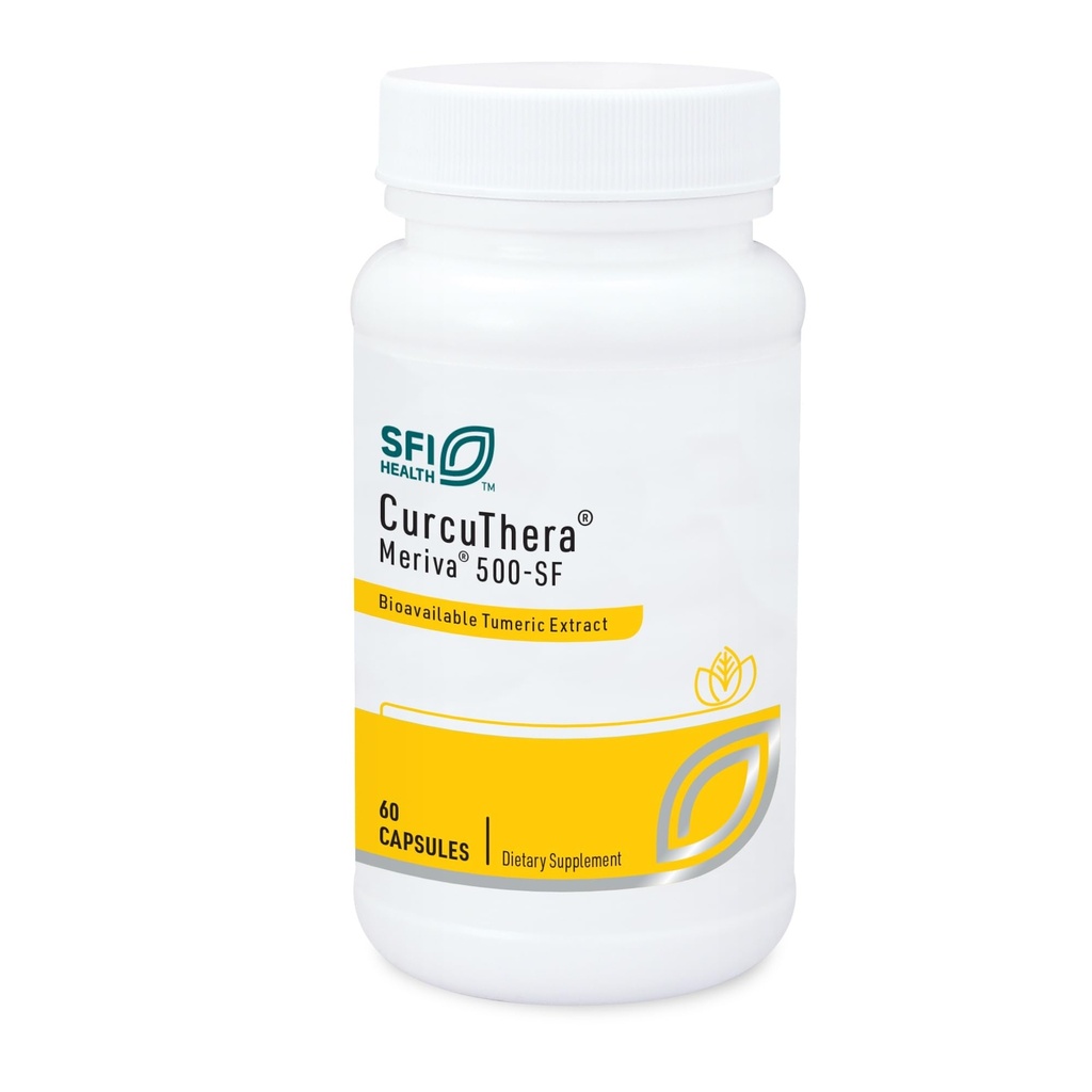 Klaire Labs SFI 健康 CurcuThera - 500毫克 Meriva Curcumin 复合体,具有29x高等生物利用率和专利的生理学传送技术,伪生,维冈(60个卡普尔)