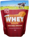 纯选择花生酱 Whey 隔离蛋白粉,28g蛋白和低脂肪,最佳冷过滤和未鉴定 Whey,无填充器或人工甜品(Peanut better, 2 lb)