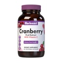 蓝胸网 营养 Cranberry 水果提取、尿道切片支持*、非GMO、Kosher-Cerification、Vegan、Gluten-Free、Soy-Free、奶油无味、60个蔬菜罐头、60个服务