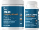 Tobias Colon博士 每日健康与Ashwagandha Capsules,消化健康与复原力包,支持平衡能源与古特健康,Vegan,非GMO