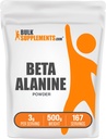 Bulk Supposes.com Beta Alanine Powder - Beta-Alanine Suppose - 工作前补充 - 不受欢迎的 & Gluten Free,每服务3g,500g(1.1磅)(包1)