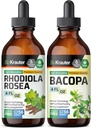 BIO KRAUTER Rhodiola Rosea Tincture 4 Fl. Oz. & Bacopa Tincture 4 Fl. Oz. (原始内容存档于2017-09-04).