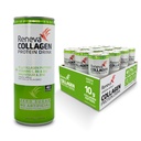 Reneva Collagen蛋白饮料 - 10g Collagen Peptides,电解质,B-维生素,锌,零糖(绿色苹果)