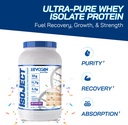 Evogen Isoject - Whei 蛋白质溶液 QQ 超Pure Whei 蛋白质粉 配Ignitor酶 BCAAs 和 EAAs 强化吸收和回收 QQ 生日蛋糕 25 服务