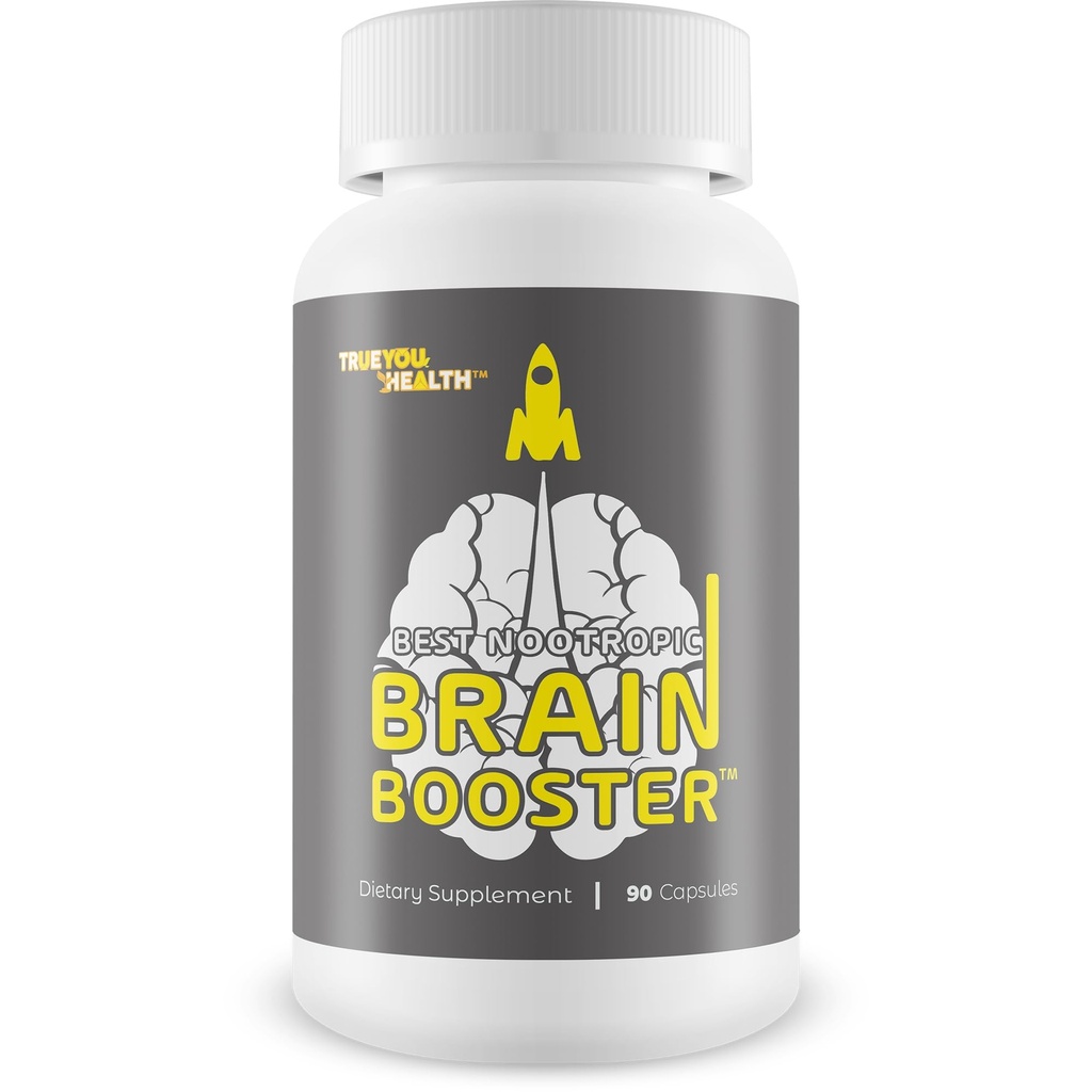 Best Nootropic Brain Booster - 用于记忆、聚焦、集中、精神清晰、和能量 - 支持改善脑功能、记忆召回和减少精神肥胖 - 适用于男女 - 与Ginkgo合作