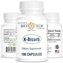 生物-技术药用钾营养补充剂(K-Bicarb,100 Counter)