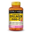 MASON NATURAL 1500mg Colagen 配有维生素C,Biotin, & Calcium,40天供应卡普尔,配有毛发,皮肤,和钉螺.