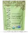 Truvani Vegan Pea 蛋白质粉 | Matcha | 20g 有机植物基蛋白 | 20 services | Keto | Gluten & Dairy Free | Low Carb | 无添加糖