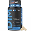 有效 NUTRA Dim 补充300mg 与 BioPerine - 超强雌激素阻塞器 - 荷尔蒙和代谢支持 - 2个月供应