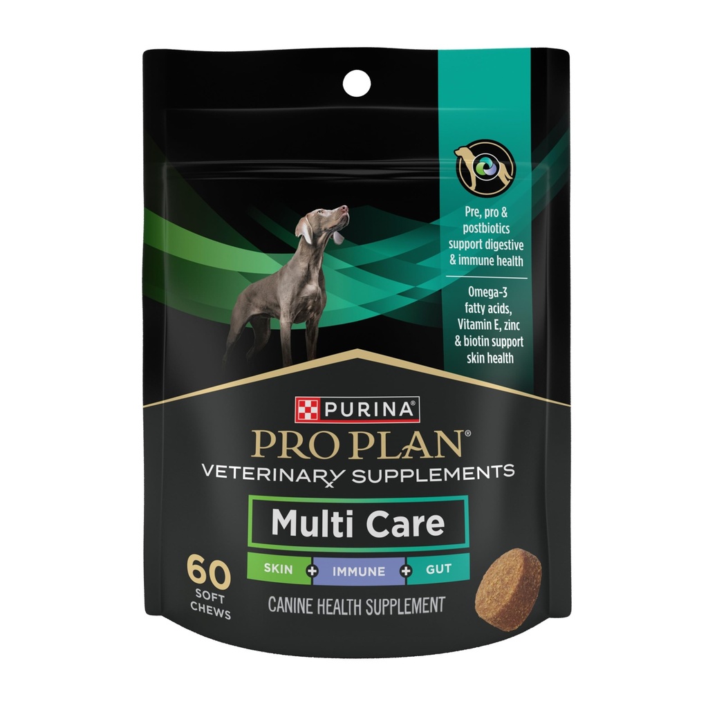Purina Pro Plan兽医补充多护理犬补充剂-60 ct. 邮袋