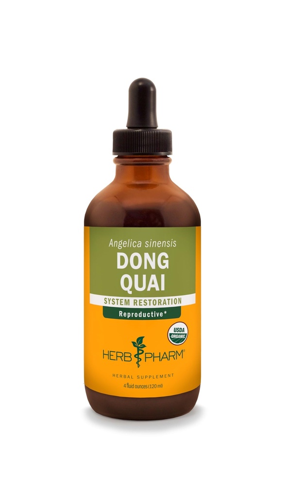 用于支持女性生殖系统的Herb Pharm Dong Quai液体提取器 -- -- 4 Ouence
