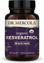 Mercola Organic Resveratrol博士 - 100毫克细胞和心血管支持 - 99.9 % Trans-resveratrol - 来自日本 Knotweed - 30 Capsules (30名服务员)