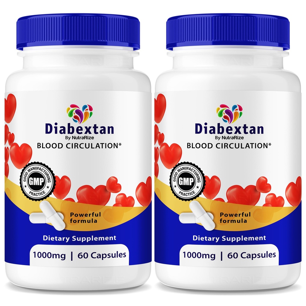 (2 Pack) Diabextan Capsules - 健康水平的自然公式,综合支持,维他命Capsule以维持整体健康,Glyco优化者评论(120 Capsules).