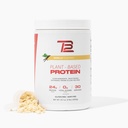 TB12 Plant Based Protein Powder by Tom Brady, 24g of Vegan Pea Protein, Low Sugar, Low Carb, Non-GMO, Meal Replacement, Keto Friendly, Paleo, Sugar Free, Vanilla Flavor (30 Servings/2.12lbs)