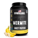 Downrange Mermite Whey蛋白粉,工作后肌肉恢复和能量支持,饮料混合补充剂 20g Whey蛋白,9g 氨基酸,30 services (Banana)