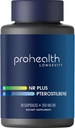 Prohealth NR + Pterostilbene. 中国植物物种信息数据库. 促进长寿、能源和健康老龄化。 保护心脏+脑健康. 支持细胞修复. 250mg Niagen Nicotinamide Riboside + 40mg Pterostilbene, 30 Caps