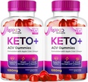 LIVORKA (2 Pack Riped Results Keto Plus Gummys, Riped Results Keto ACV Gummys 1050 MG, Riped Reults, Riped Results Keto Gummys, Riped Keto, Riped Results Keto, 120 Gummys 为期2个月).