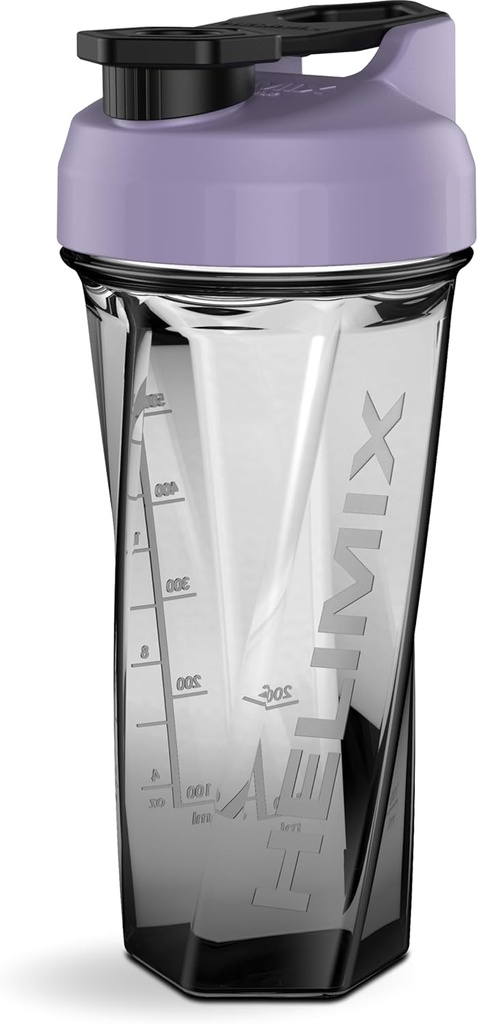 HELIMIX 2.0 Vortex Blender 摇摆瓶 握着最多28oz $Q 无摇摆球 或 Whisk $Q USA 制造 → Portable Pre Workout Whei 蛋白质饮料摇摆杯 → Mixes Cocktails splikes → Top Rack Safe
