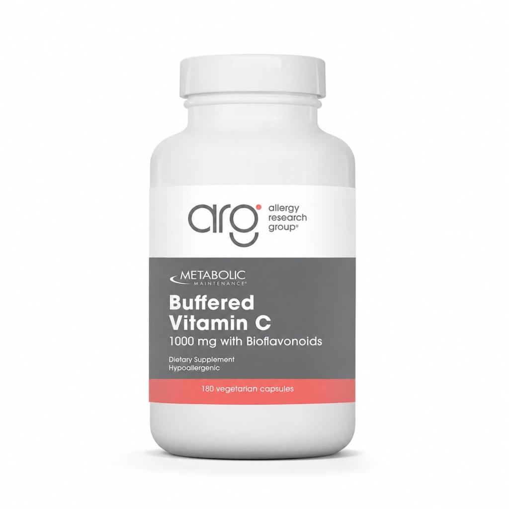 代谢维他命缓冲维生素C补充剂 - 组织+免疫支持补充剂 - Gentler Vitamin C 配有Bioflavanoids用于敏感胃(90 Capsules)