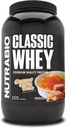 NutraBio Classic Whey蛋白粉 - 25G 蛋白质 Per Scoop - 无填充剂,人工颜色,防腐剂 - 焦糖 Creme Brulee, 2英镑