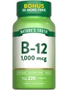 Nature's Truth Vitamin B12 平板电脑 1000 mcg 220 QQ Vegan, Non-GMO & Gluten Free Supplement 互联网档案馆的存檔,存档日期2013-12-20.