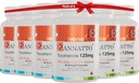 WELLNESS EXTRACT Eannatto Tocotrienols Deltagold 125mg, Vitamin E Tocotrienols Supplements 60 Softgel, Tocopherol Free, Non-GMO, Gluten Free & Antioxidant (Pack of 6)
