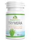 Aloe Vera Gels - 支持间歇性肠炎、皮革、便秘、刺激性肠道综合征、溃疡性胆炎-100软胶