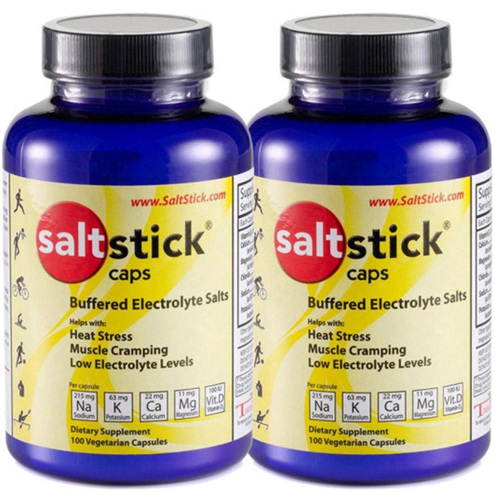 盐Stick Caps 电解质替换 100 个计数( 200 个 Capsules) (包装 May Vary)