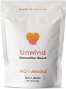 Unwind boast calming Natural Organical Organical Feopause 支持缓解压力 — 添加助推蛋白粉 — 帮助Relieve Menopausal Synmptoms — 与有机香槟, Lavender & Lemon一起