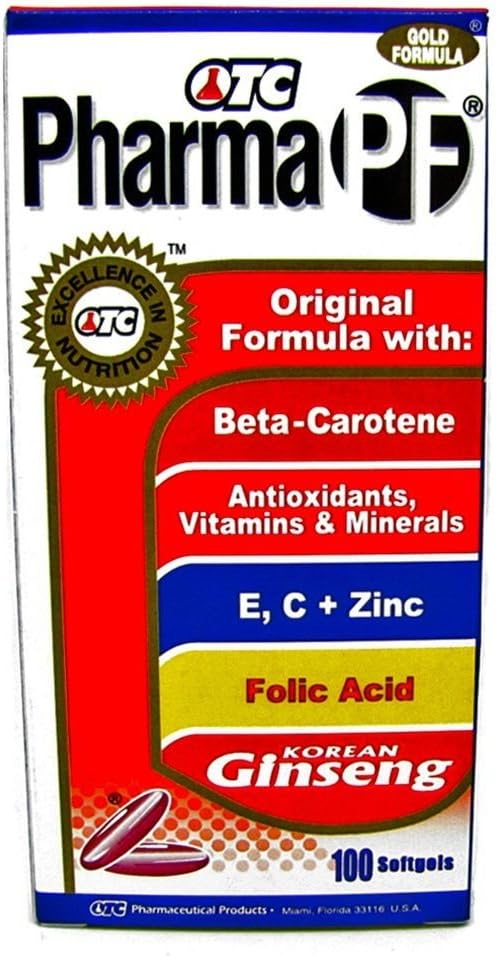 OTC Pharma PF 黄金公式 原始公式 100软胶饮食补充