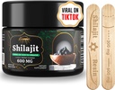 Sennasi 600 MG Shilajit Resin - Shilajit 添加富尔维奇酸和85+痕量矿物,用于能源、豁免、脑电30克