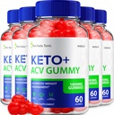 (5 Pack) Trim Keto Tonic Keto ACV Gummys, Trim Keto Gummys 重量管理补编, Trim Keto Tonic Reviews with Apple Cider Vinegar, Trim Keto Tonic 高级ACV Gummys, B12 (300 Gummys)
